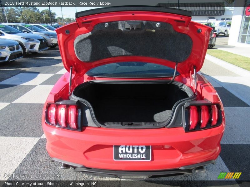 Race Red / Ebony 2018 Ford Mustang EcoBoost Fastback