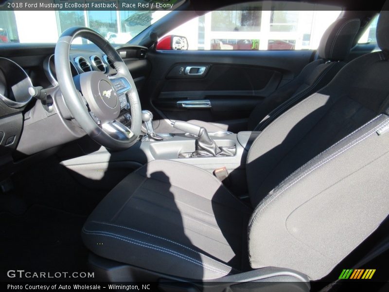 Race Red / Ebony 2018 Ford Mustang EcoBoost Fastback