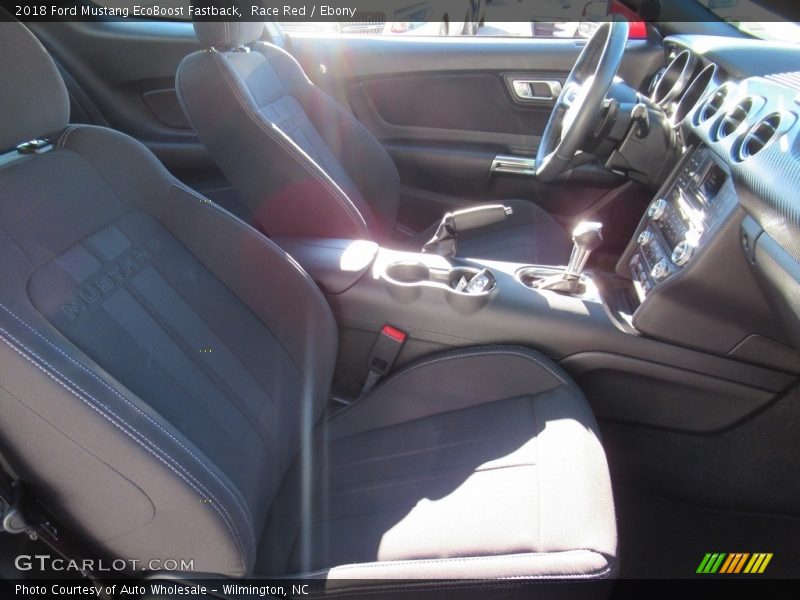 Race Red / Ebony 2018 Ford Mustang EcoBoost Fastback