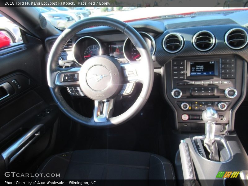 Race Red / Ebony 2018 Ford Mustang EcoBoost Fastback