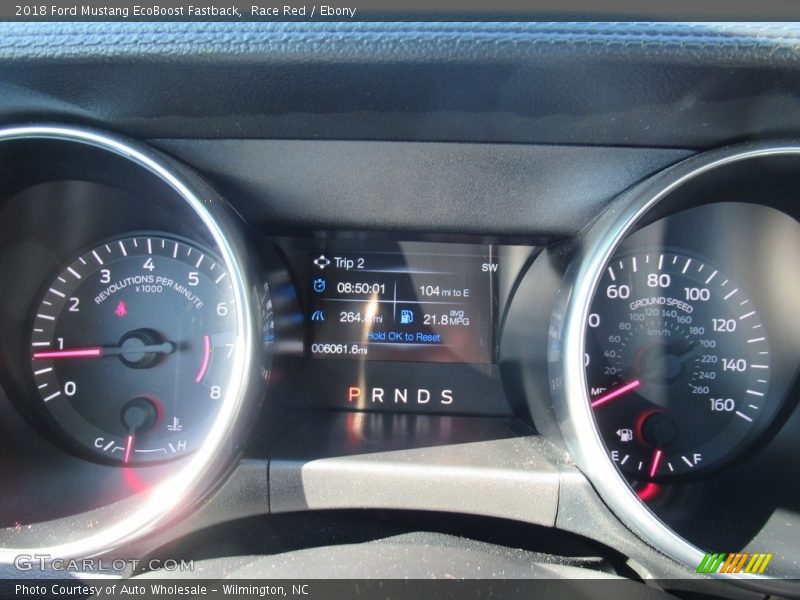 Race Red / Ebony 2018 Ford Mustang EcoBoost Fastback