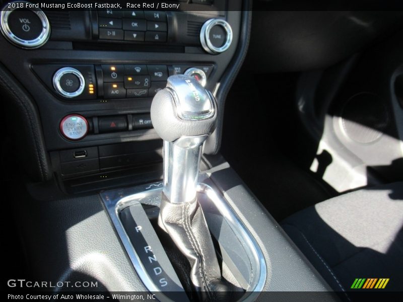 Race Red / Ebony 2018 Ford Mustang EcoBoost Fastback