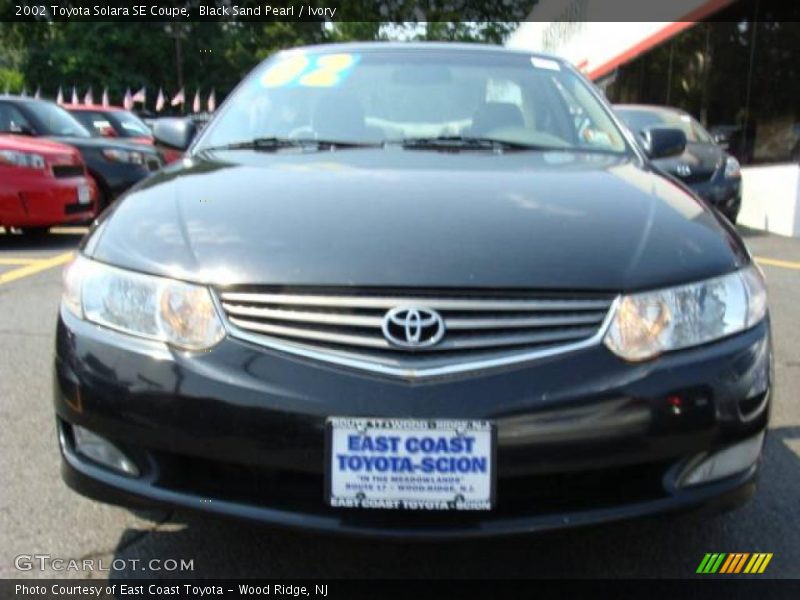 Black Sand Pearl / Ivory 2002 Toyota Solara SE Coupe