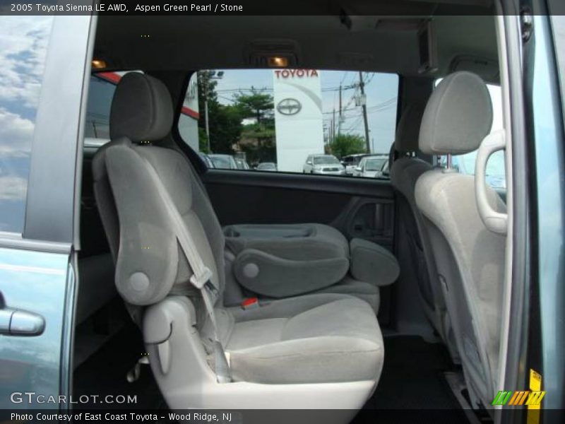 Aspen Green Pearl / Stone 2005 Toyota Sienna LE AWD