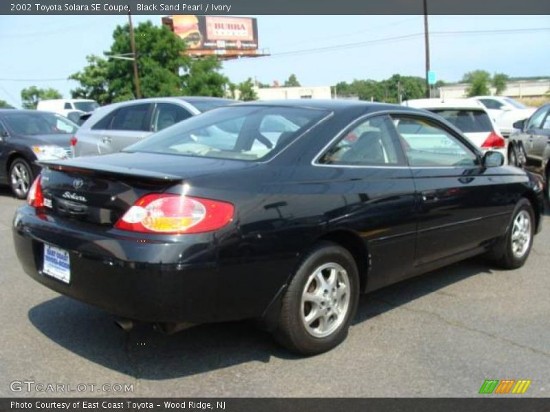 Black Sand Pearl / Ivory 2002 Toyota Solara SE Coupe