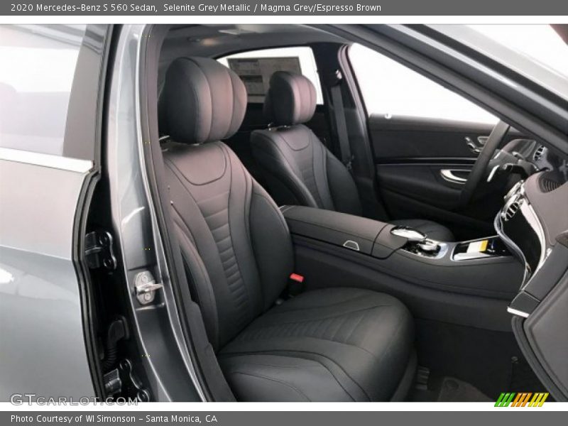 Selenite Grey Metallic / Magma Grey/Espresso Brown 2020 Mercedes-Benz S 560 Sedan