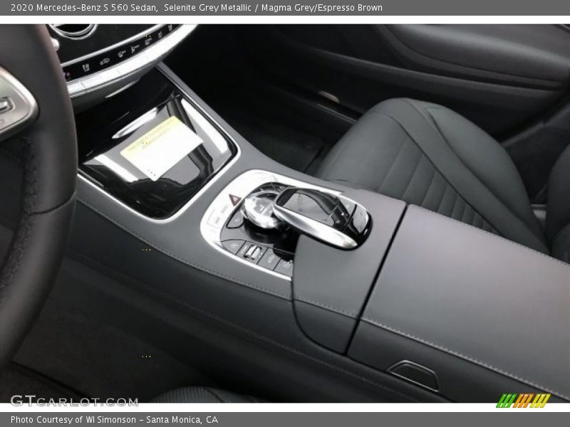 Selenite Grey Metallic / Magma Grey/Espresso Brown 2020 Mercedes-Benz S 560 Sedan