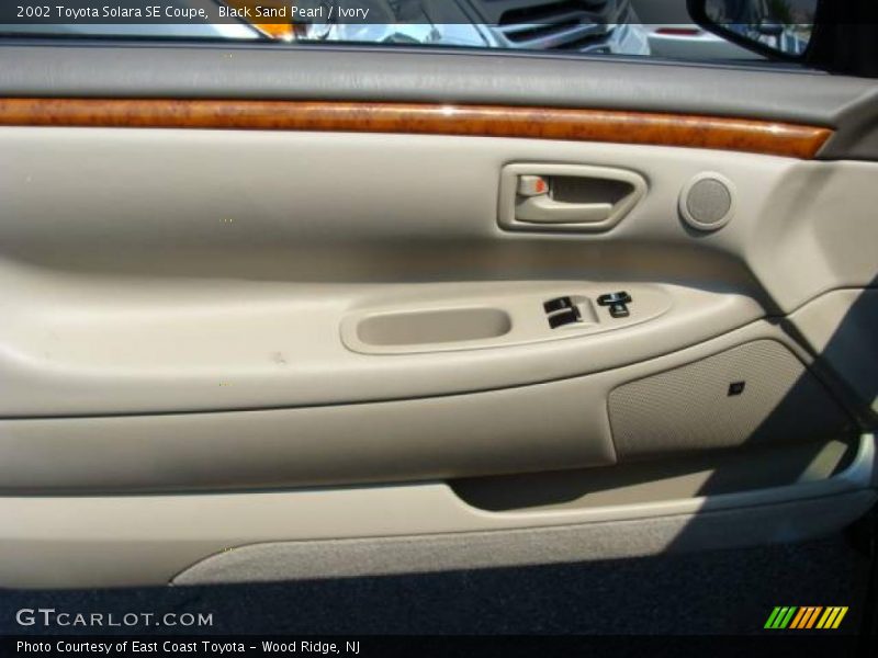 Black Sand Pearl / Ivory 2002 Toyota Solara SE Coupe