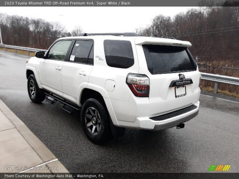 Super White / Black 2020 Toyota 4Runner TRD Off-Road Premium 4x4
