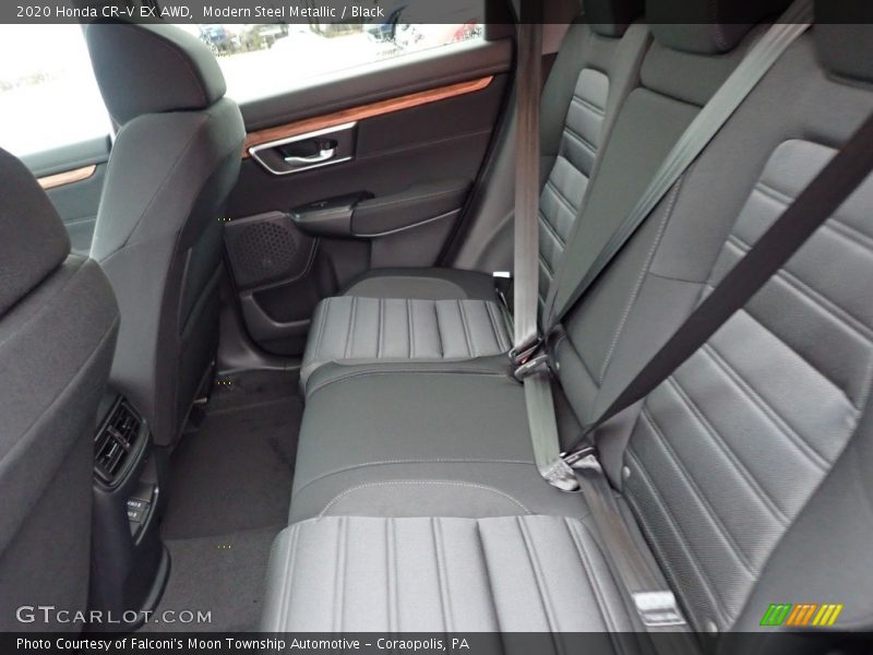 Modern Steel Metallic / Black 2020 Honda CR-V EX AWD