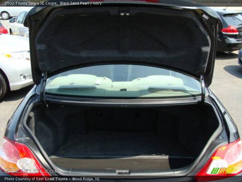 Black Sand Pearl / Ivory 2002 Toyota Solara SE Coupe
