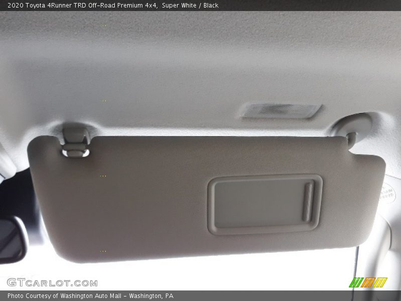 Super White / Black 2020 Toyota 4Runner TRD Off-Road Premium 4x4