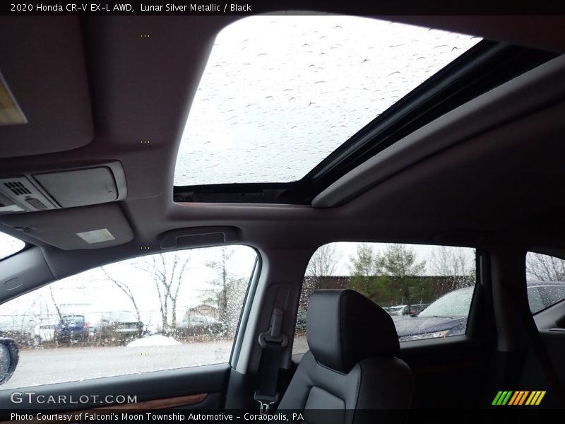 Lunar Silver Metallic / Black 2020 Honda CR-V EX-L AWD