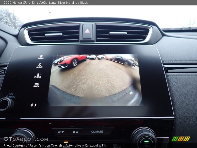 Lunar Silver Metallic / Black 2020 Honda CR-V EX-L AWD