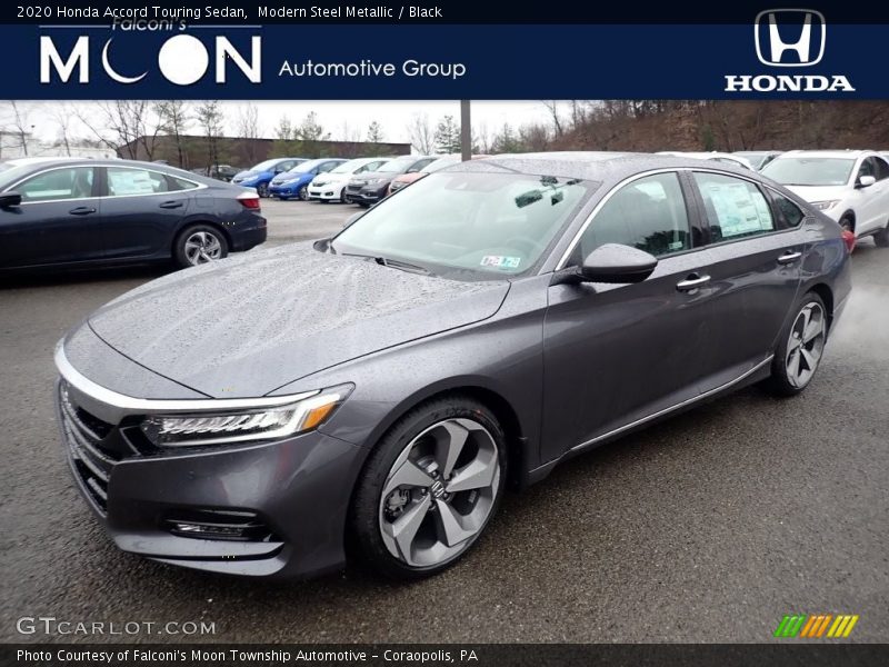 Modern Steel Metallic / Black 2020 Honda Accord Touring Sedan