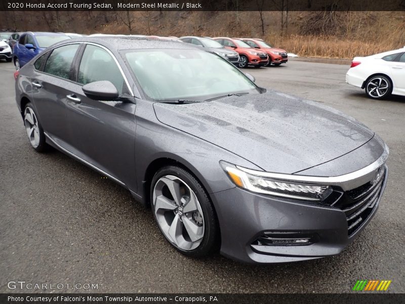 Modern Steel Metallic / Black 2020 Honda Accord Touring Sedan