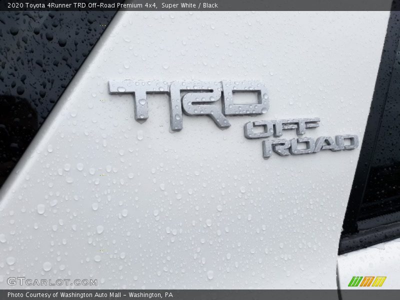  2020 4Runner TRD Off-Road Premium 4x4 Logo