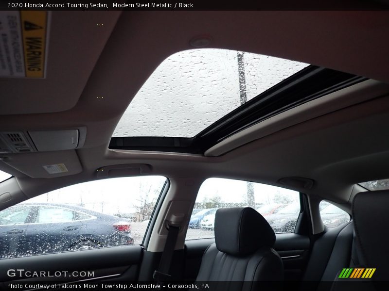 Modern Steel Metallic / Black 2020 Honda Accord Touring Sedan