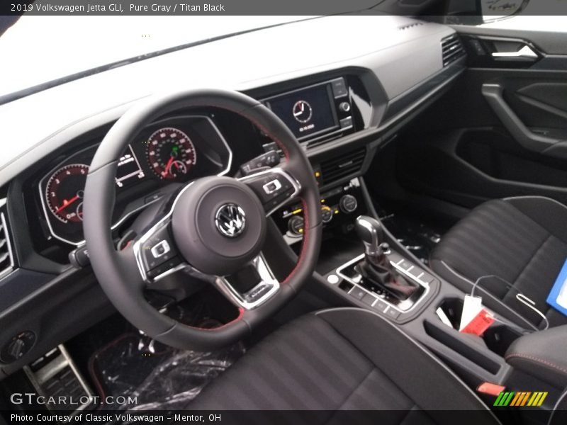 Pure Gray / Titan Black 2019 Volkswagen Jetta GLI