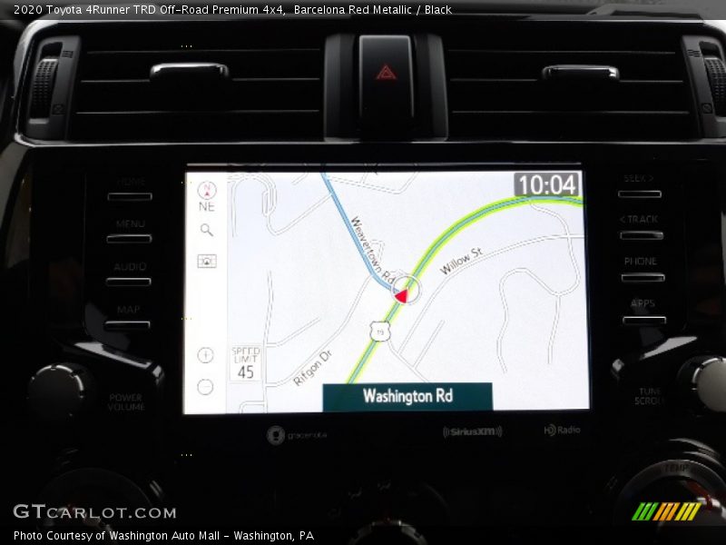 Barcelona Red Metallic / Black 2020 Toyota 4Runner TRD Off-Road Premium 4x4