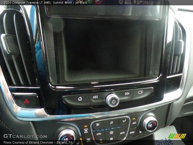 Summit White / Jet Black 2020 Chevrolet Traverse LT AWD