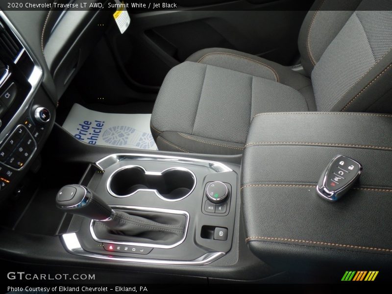 Summit White / Jet Black 2020 Chevrolet Traverse LT AWD