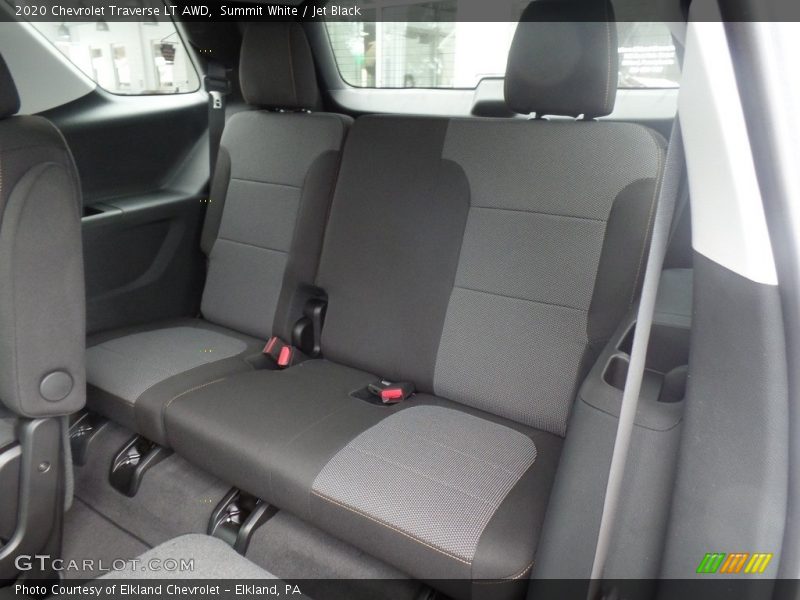 Summit White / Jet Black 2020 Chevrolet Traverse LT AWD