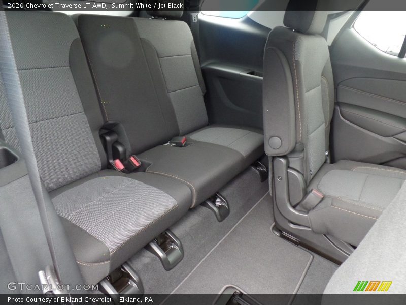 Summit White / Jet Black 2020 Chevrolet Traverse LT AWD