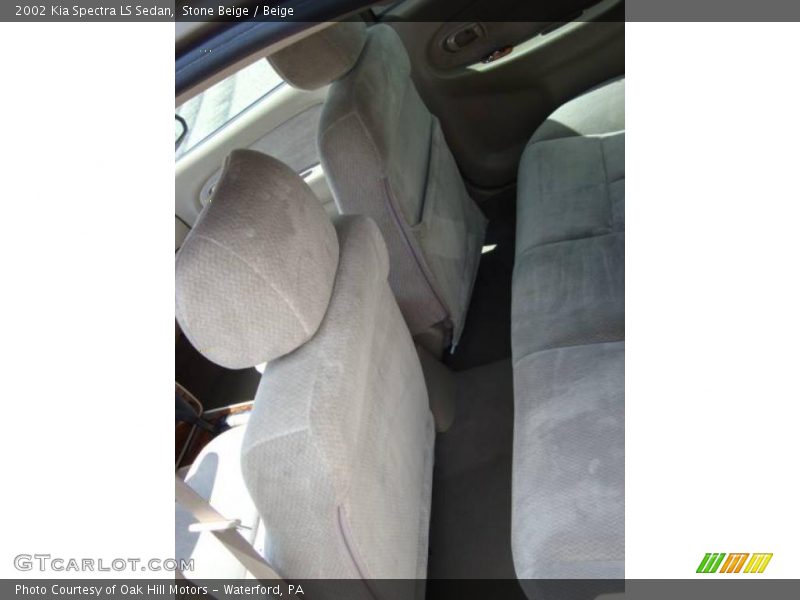 Stone Beige / Beige 2002 Kia Spectra LS Sedan