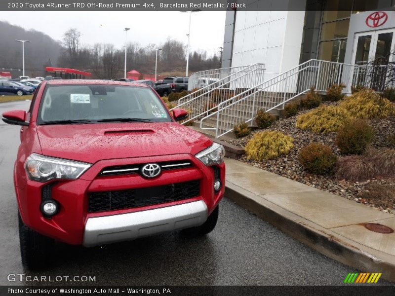 Barcelona Red Metallic / Black 2020 Toyota 4Runner TRD Off-Road Premium 4x4