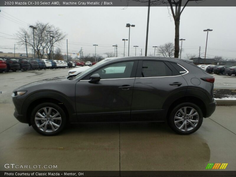 Machine Gray Metallic / Black 2020 Mazda CX-30 Select AWD
