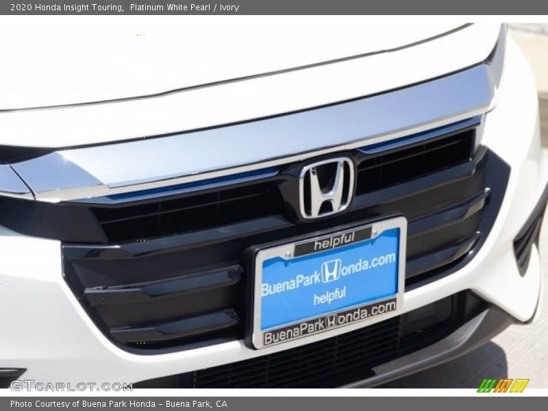 Platinum White Pearl / Ivory 2020 Honda Insight Touring