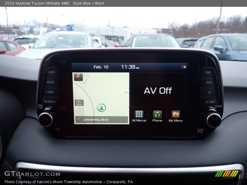 Dusk Blue / Black 2020 Hyundai Tucson Ultimate AWD