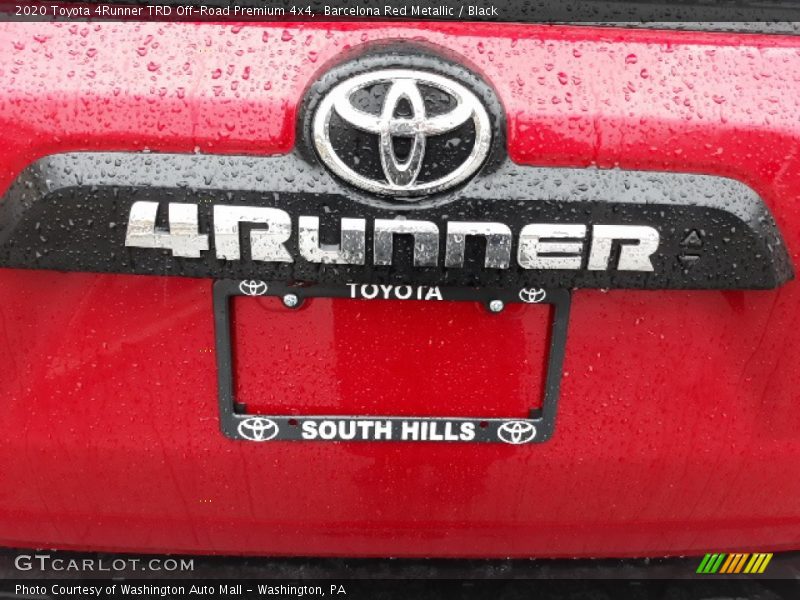Barcelona Red Metallic / Black 2020 Toyota 4Runner TRD Off-Road Premium 4x4