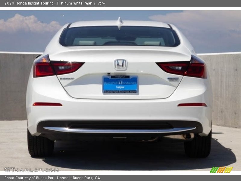 Platinum White Pearl / Ivory 2020 Honda Insight Touring