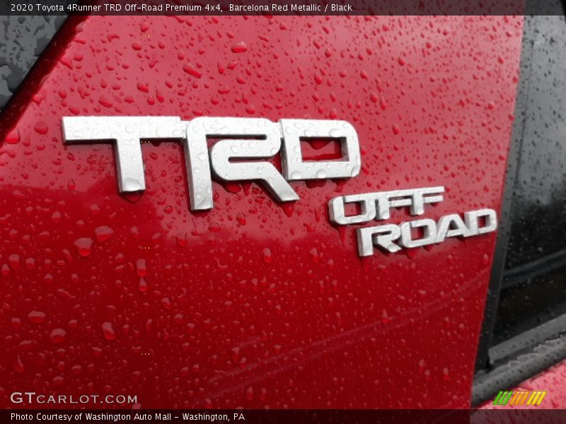 Barcelona Red Metallic / Black 2020 Toyota 4Runner TRD Off-Road Premium 4x4