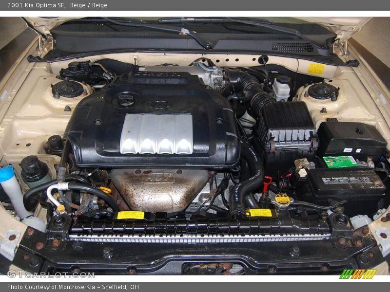 Beige / Beige 2001 Kia Optima SE