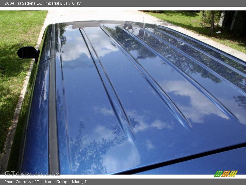 Imperial Blue / Gray 2004 Kia Sedona LX