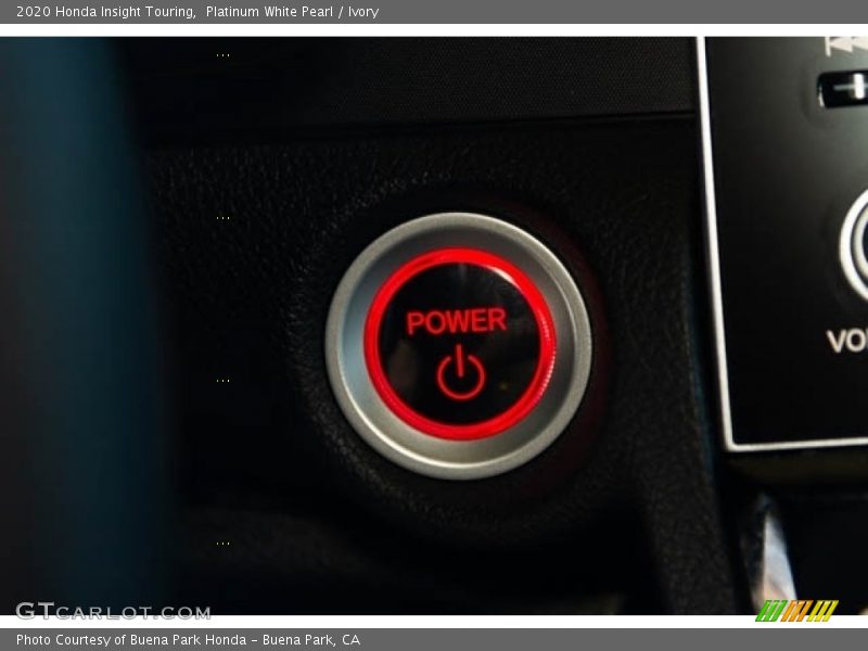 Platinum White Pearl / Ivory 2020 Honda Insight Touring