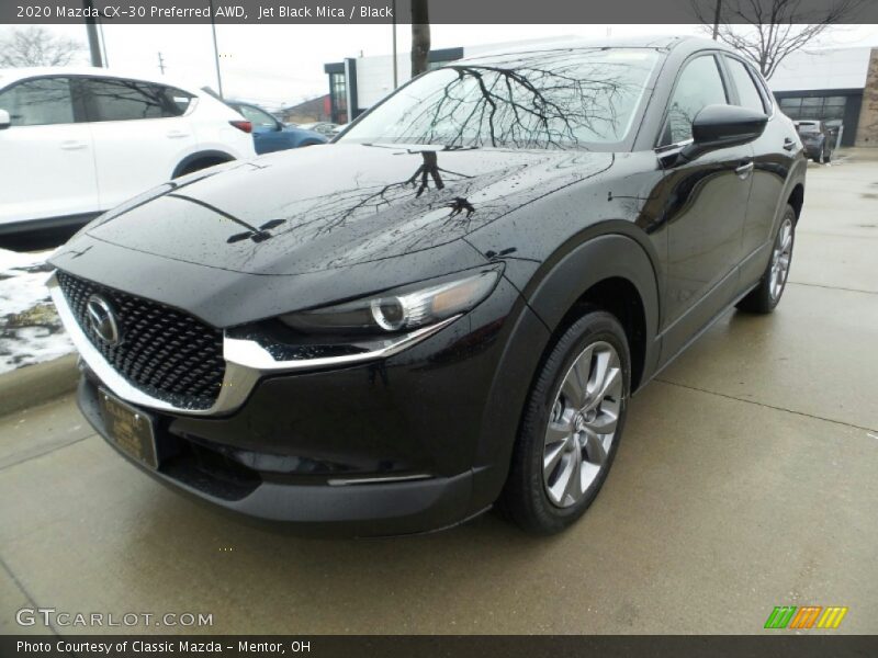 Jet Black Mica / Black 2020 Mazda CX-30 Preferred AWD