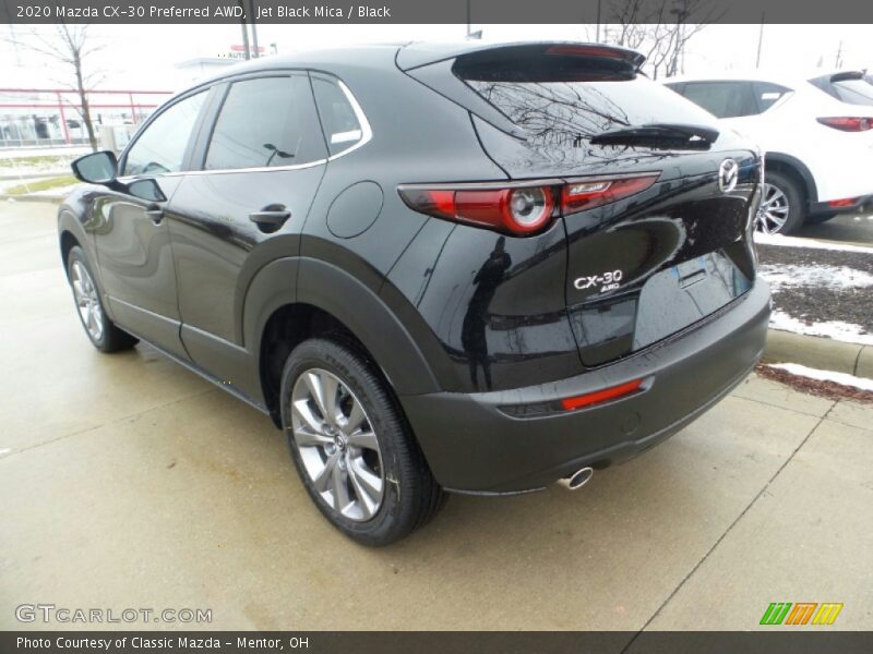 Jet Black Mica / Black 2020 Mazda CX-30 Preferred AWD