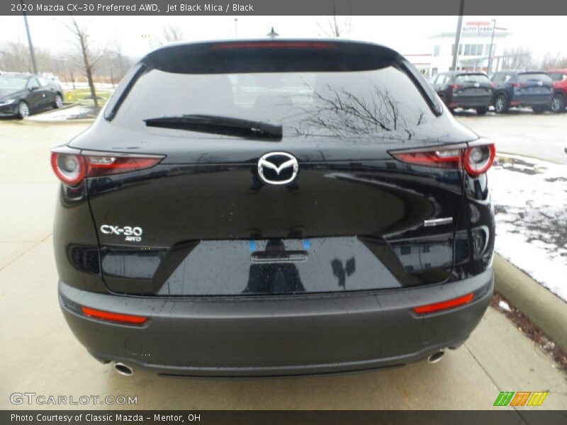 Jet Black Mica / Black 2020 Mazda CX-30 Preferred AWD