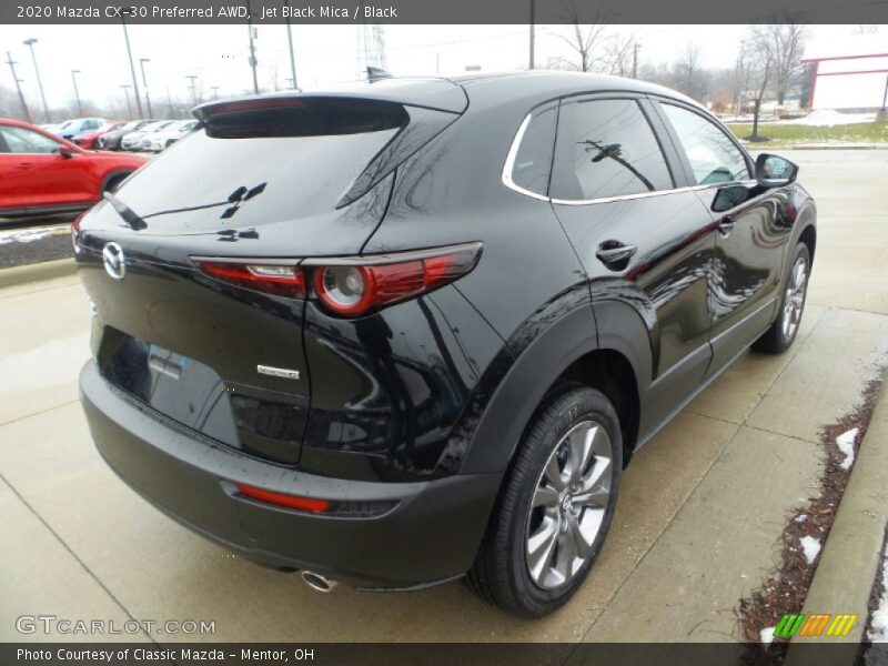 Jet Black Mica / Black 2020 Mazda CX-30 Preferred AWD