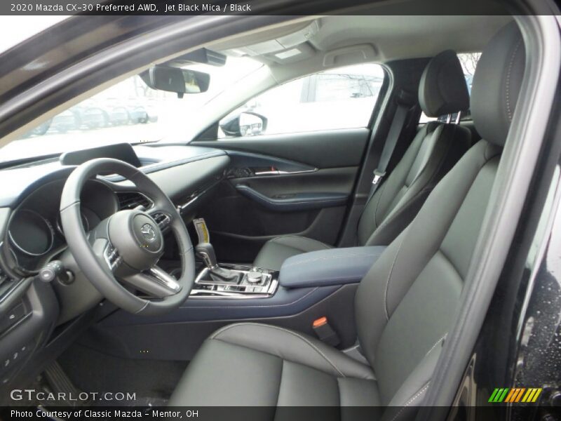 Jet Black Mica / Black 2020 Mazda CX-30 Preferred AWD