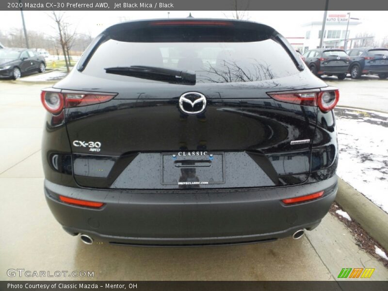 Jet Black Mica / Black 2020 Mazda CX-30 Preferred AWD
