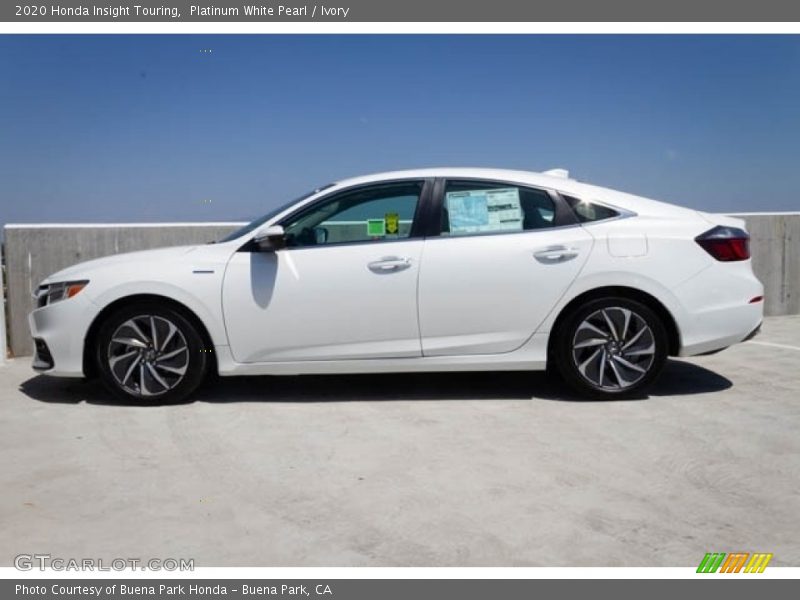 Platinum White Pearl / Ivory 2020 Honda Insight Touring