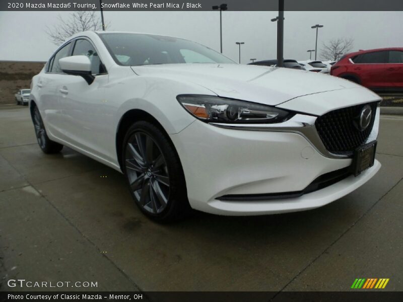 Snowflake White Pearl Mica / Black 2020 Mazda Mazda6 Touring
