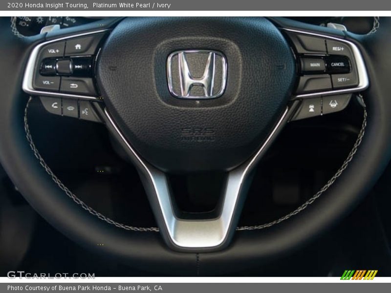 Platinum White Pearl / Ivory 2020 Honda Insight Touring