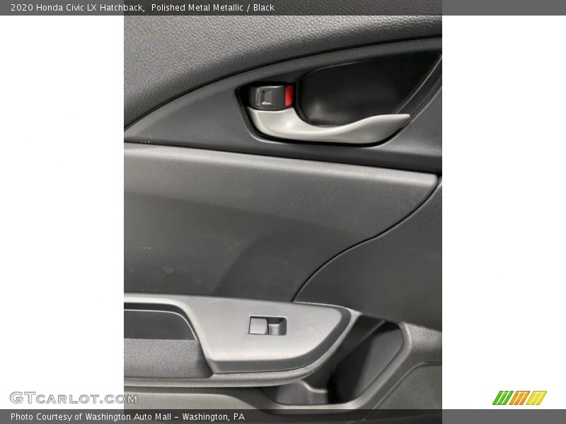 Polished Metal Metallic / Black 2020 Honda Civic LX Hatchback