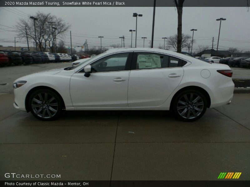 Snowflake White Pearl Mica / Black 2020 Mazda Mazda6 Touring